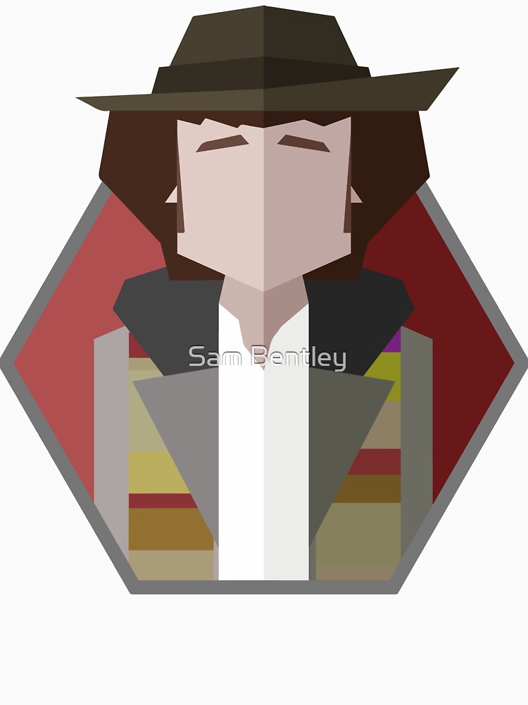Minimalist Doctor 4 by Sam Bentley