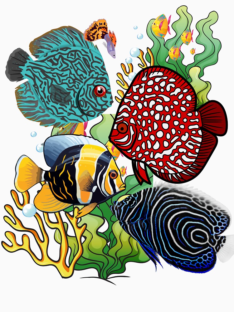 I adore these fish T-Shirt by RJTees