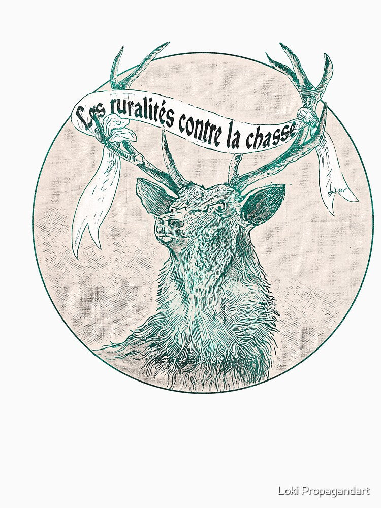 Rural areas against hunting by Loki Propagandart