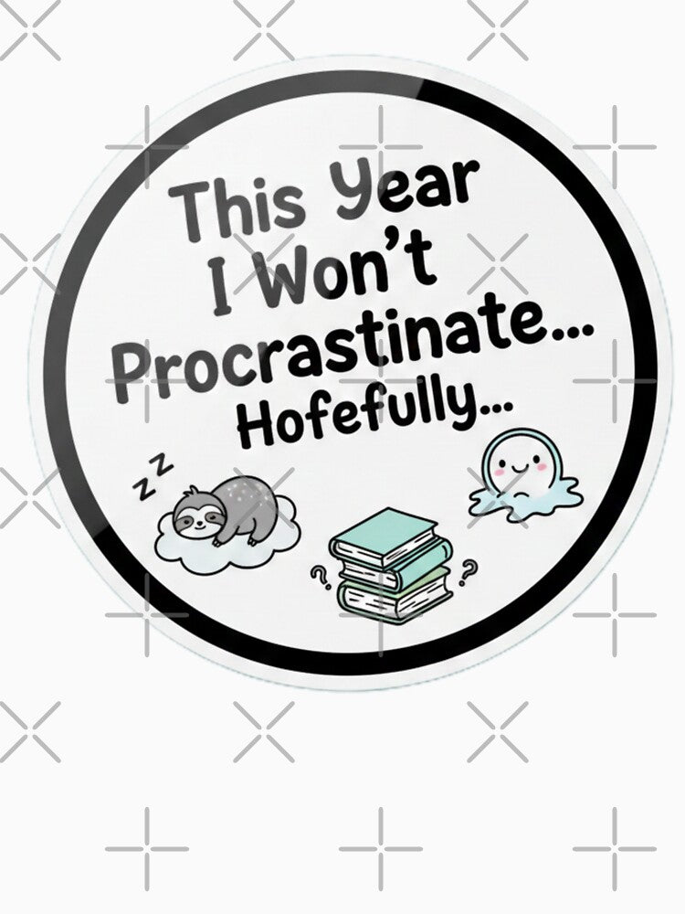 New year 2026  cute aesthetic quote of procrastination by Fandom Universe
