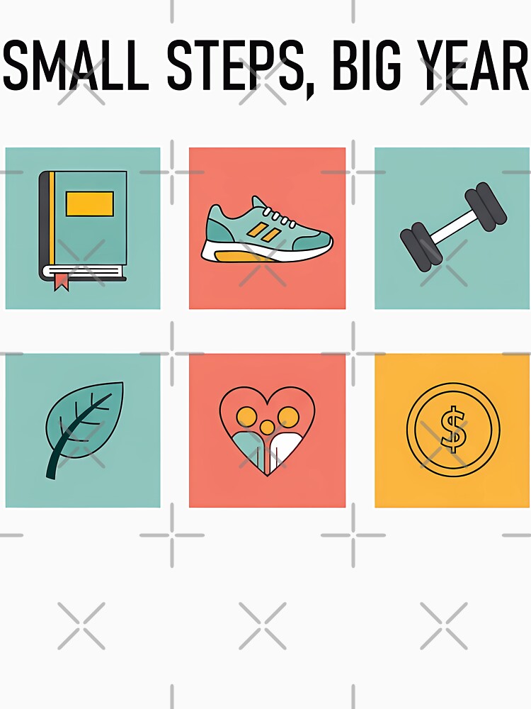 Small Steps, Big Year 2026 – New Year Motivation Design for Growth, Goals and Fresh Starts by InkoraLab
