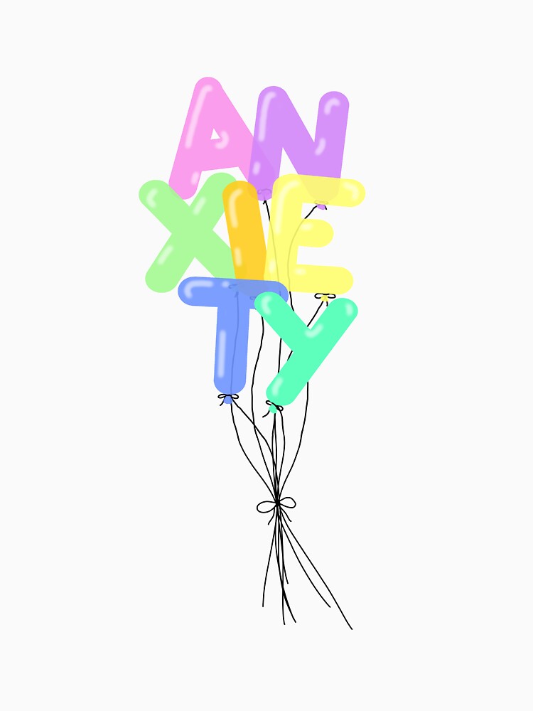 Anxiety Balloons by PickledStickers