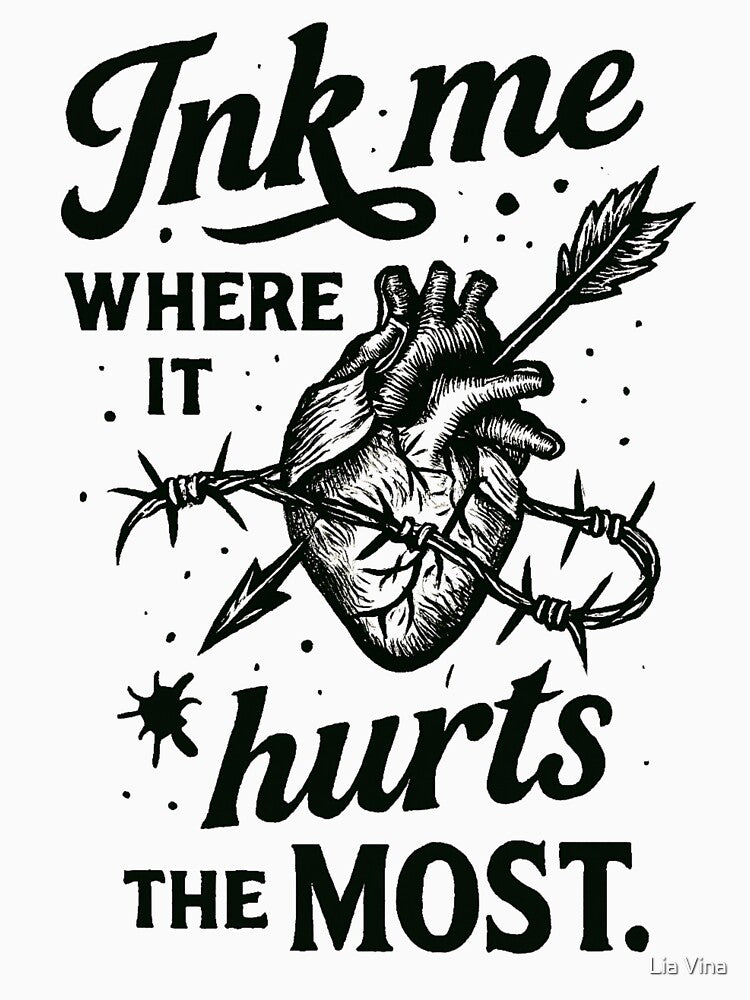 Ink me Tattoo Lover quote by Lia Vina