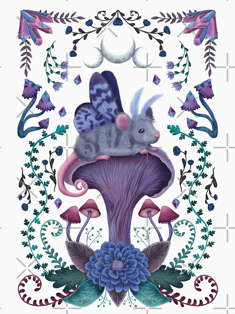 Enchanted Mothmouse by noctilucentia