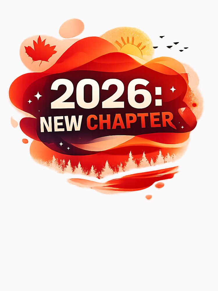 2026 New Chapter – New Year Motivational Design | Inspirational T-shirt Canada by mocci10