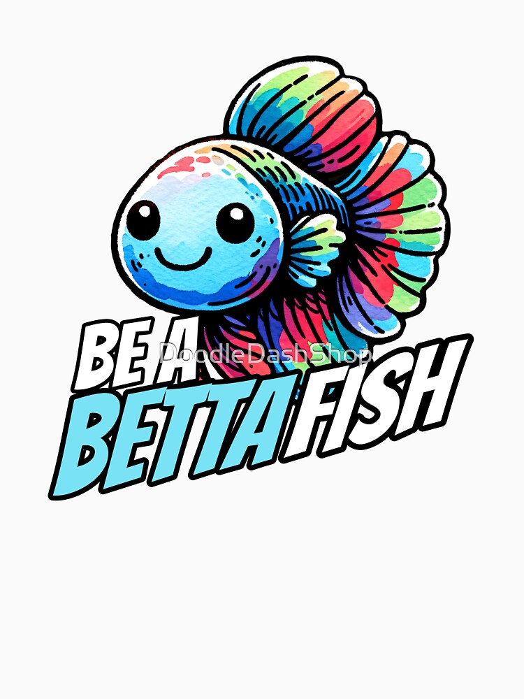 Be a Betta Fish Fighting Fish by DoodleDashShop