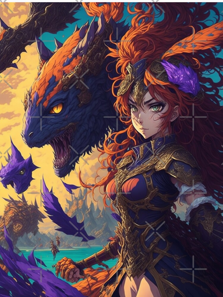 Anime Realms: A Kaleidoscope of Color and Emotion by mikasaprada