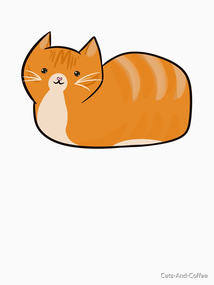 Orange Loaf Kitty! by Cats-And-Coffee
