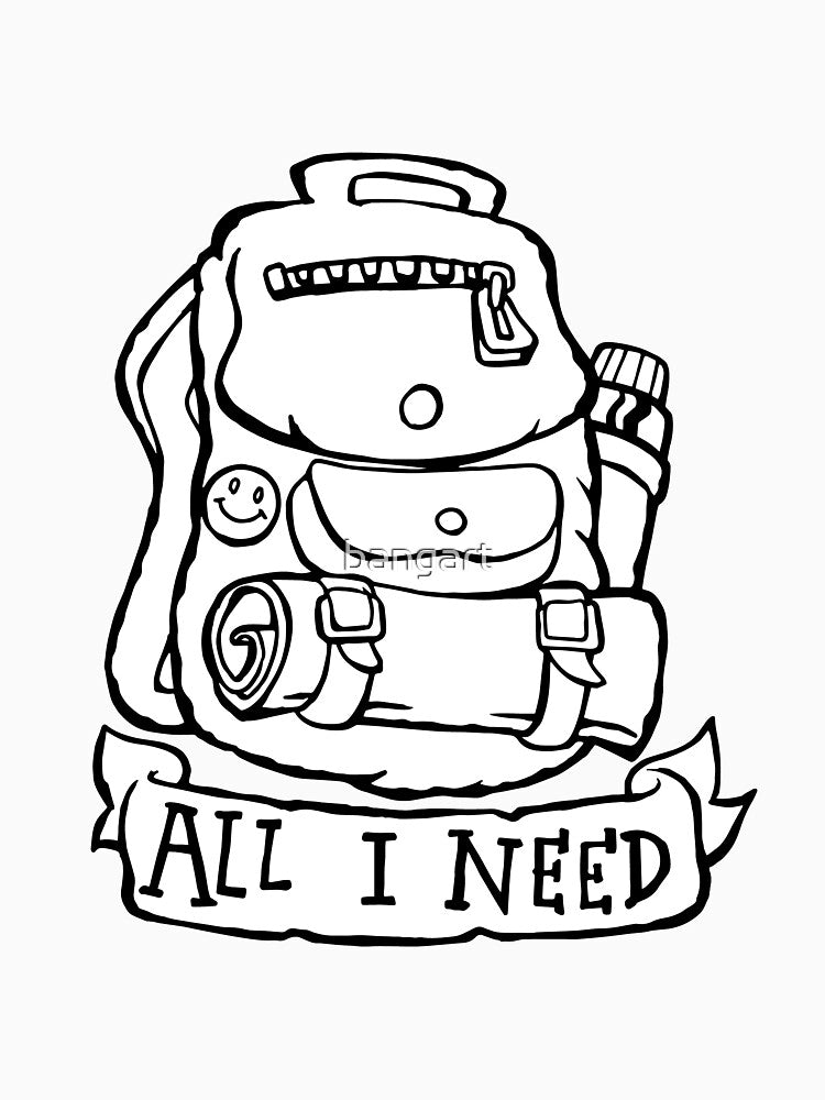 All I Need - Backpack by bangart