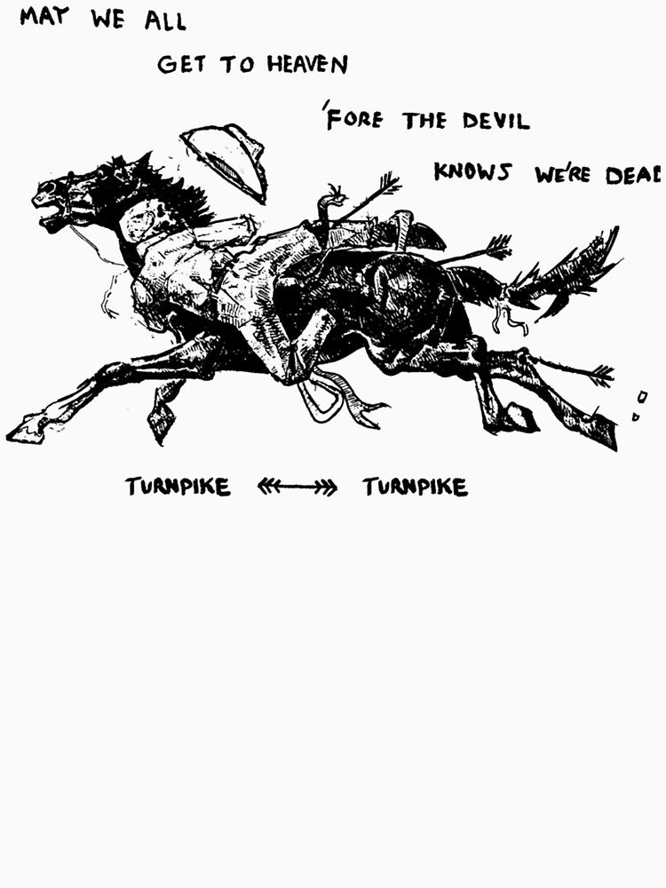 Black Silhouette Country Rock Band by FolkVibeShop