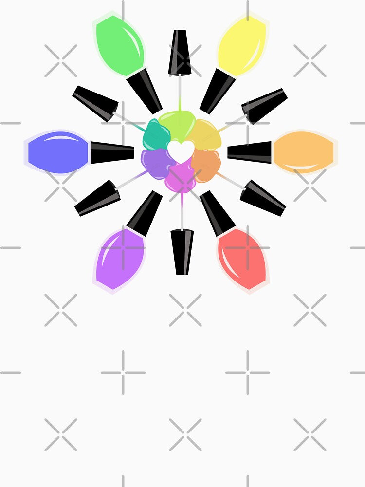 Nail Polish Color Wheel by PatientCitizen