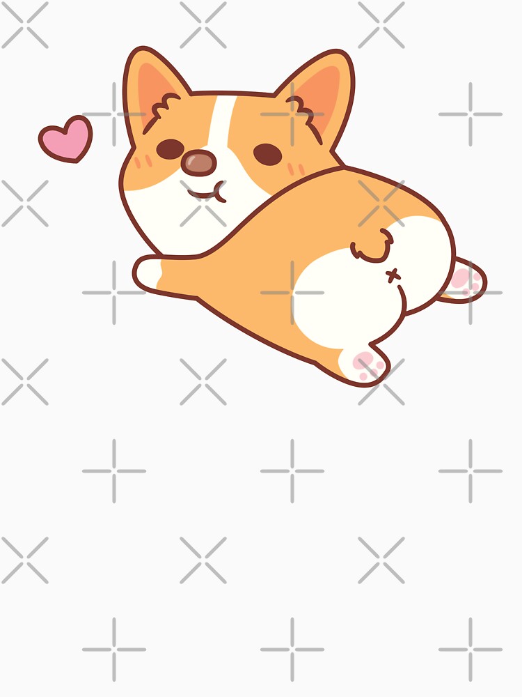 Cute Corgi Dog With Cute Butt by rustydoodle