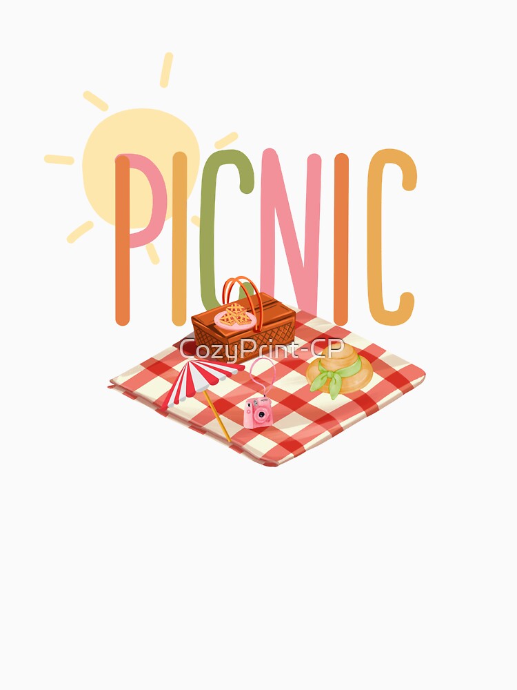 Picnic Illustration – Cozy Summer Picnic by CozyPrint-CP