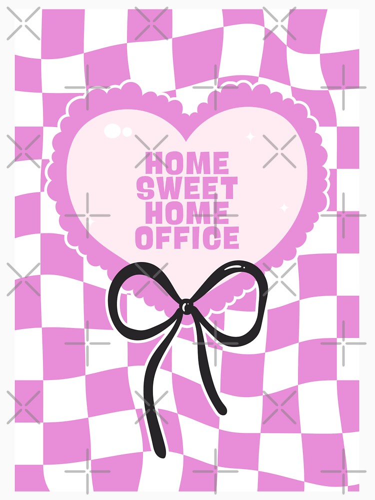 Home Sweet Home Office - Pink by Dondonmart