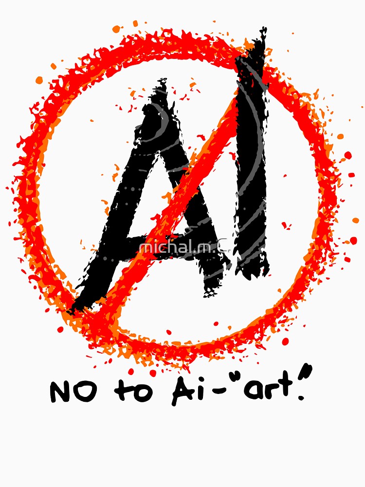 No to AI-generated images. Support artists. Not AI generated art. by michal.m.C.