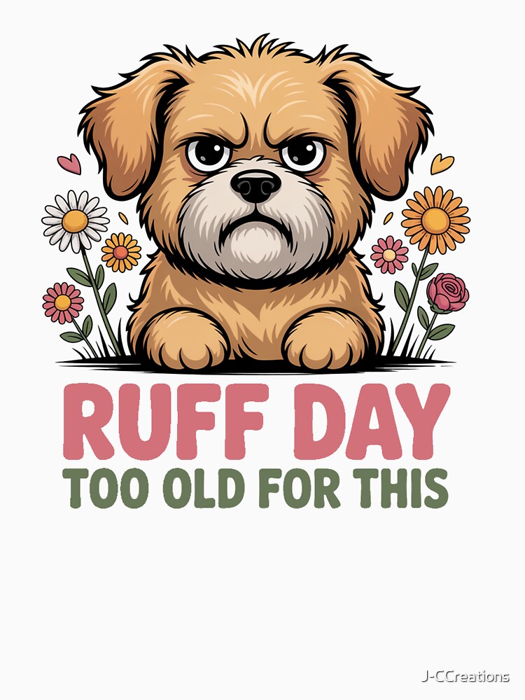Ruff Day Dog by J-CCreations