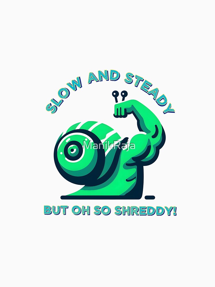 Slow and steady snail by ManikRaja