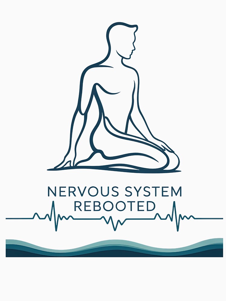 Nervous System Rebooted Ed Figure with for Yoga and Meditation by 108stillness