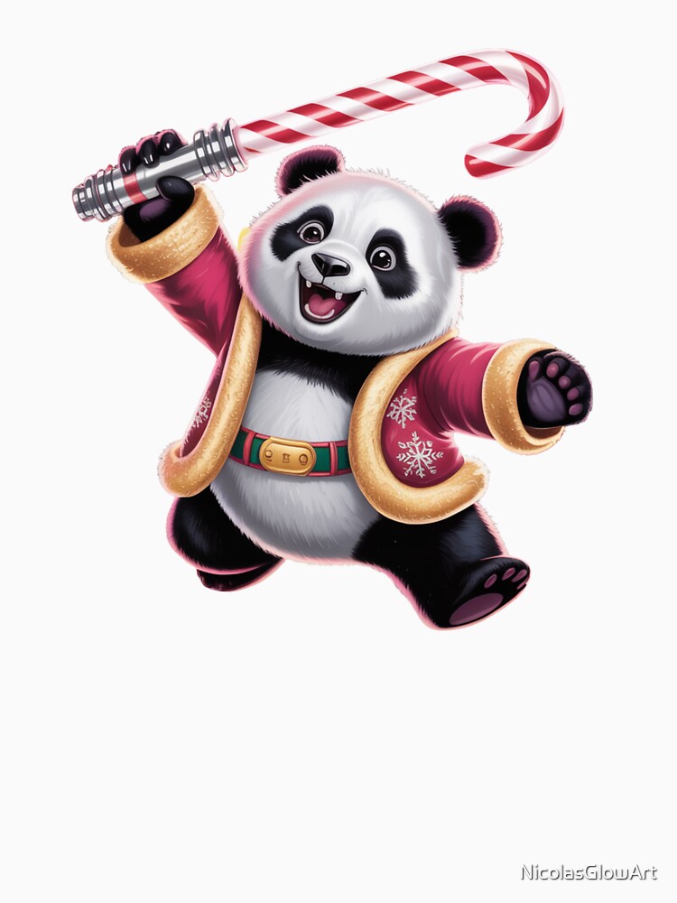 Panda and Candy Saber by NicolasGlowArt