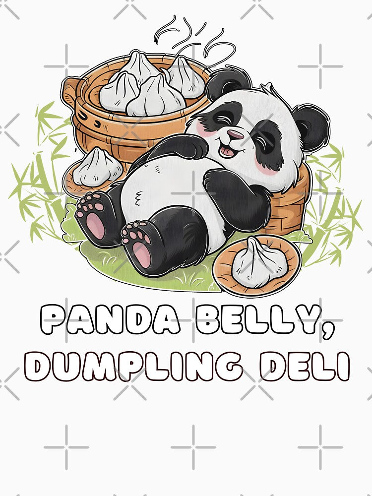 Panda Belly Dumpling Deli Dim Sum Food Lovers by Oz64
