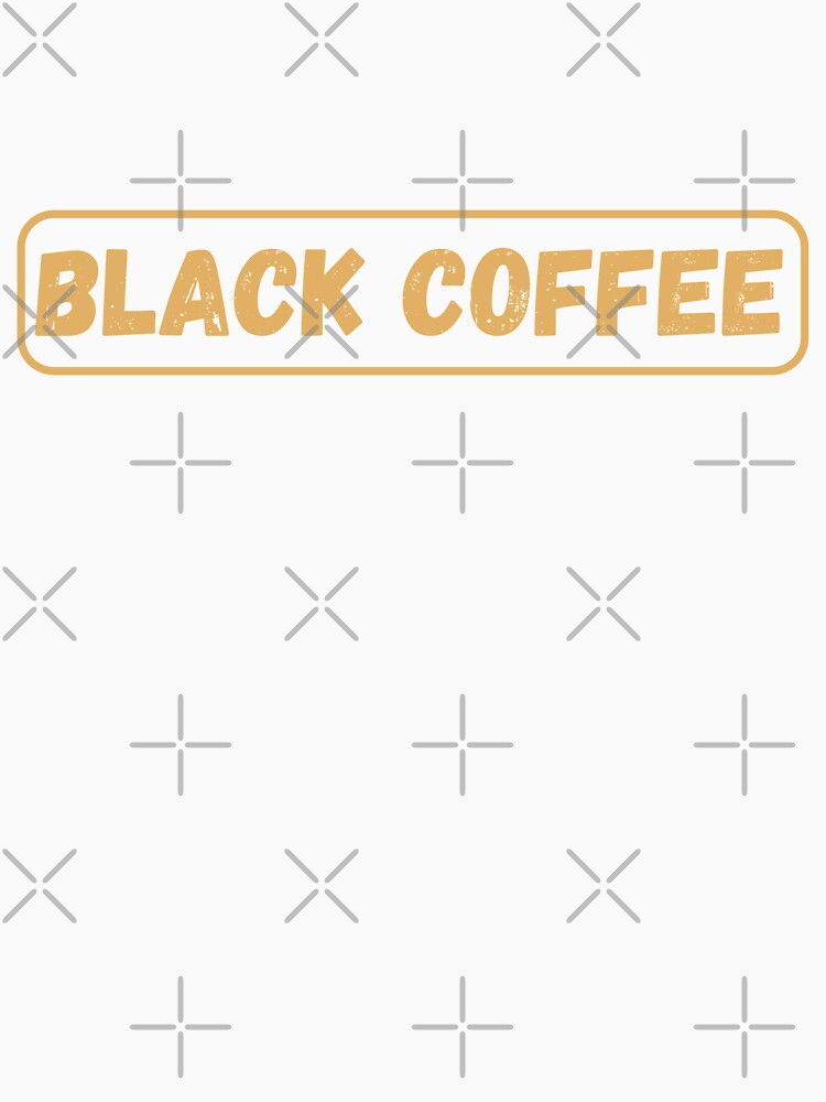 Black Coffee (Mustard) by MonarchMerch
