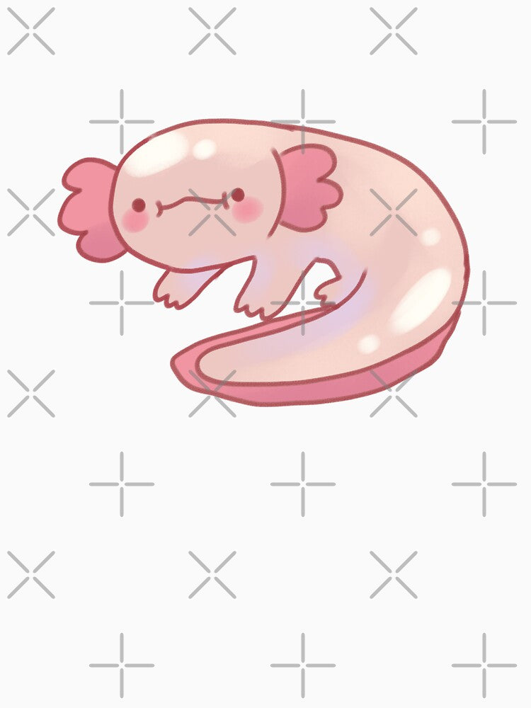 Cute Axolotl art by Artofmayara