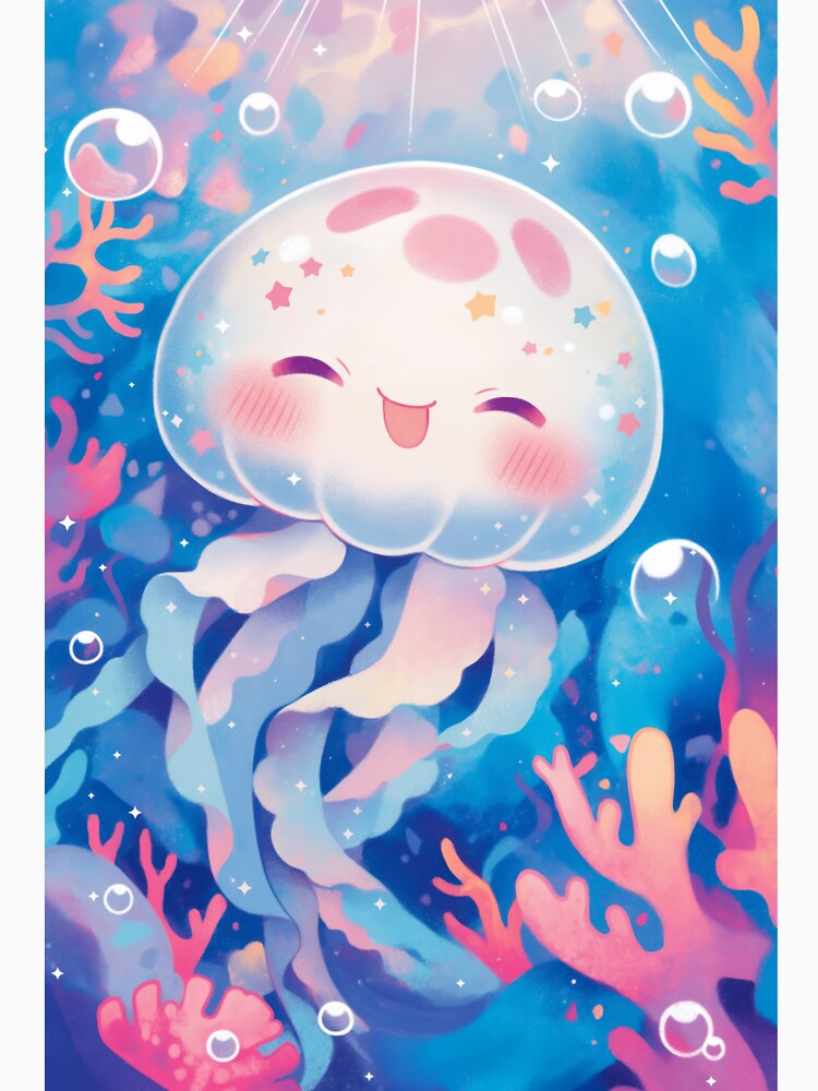 The Cheerful Jellyfish Glow by AshiraCreations