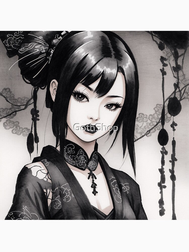 Japanese Goth Girl by GothShop