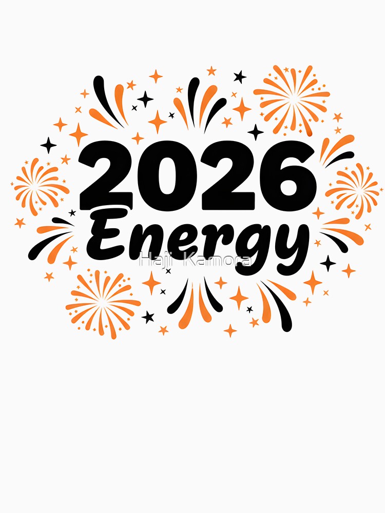 2026 Energy - New Year Manifestation - Modern Typography by Haji  Kamora