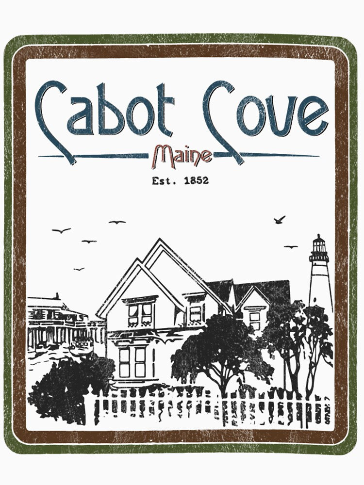 Cabot Cove Murder She Wrote Tote Jessica Fletcher by inspirecul