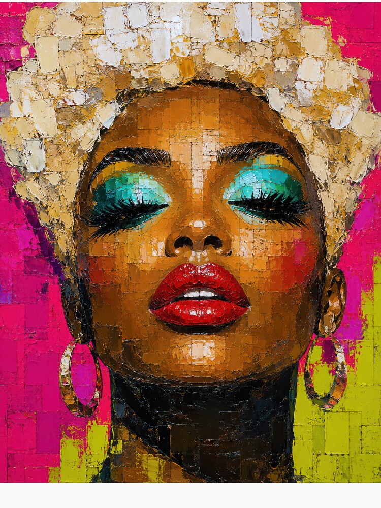 Mosaic Woman #8 by Andy Gambino Art