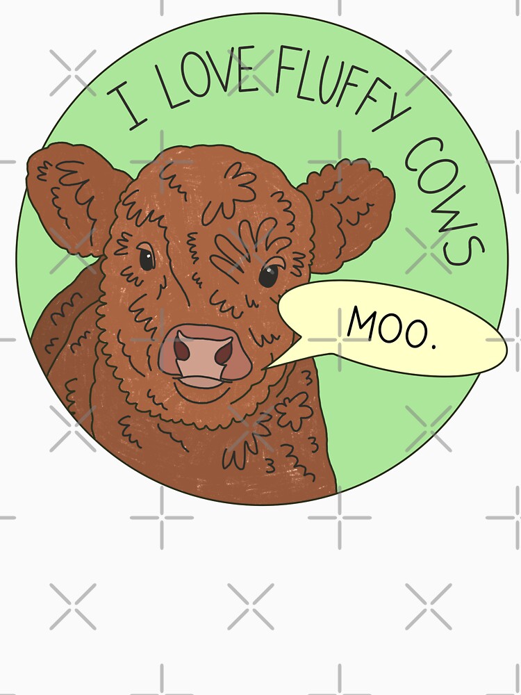 I love fluffy cows by PeachCatDesigns