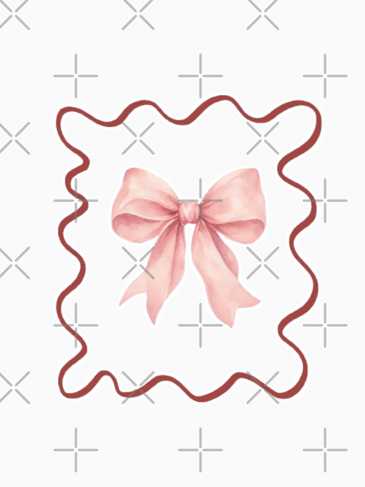 Pink Bow Coquette Seamless Pattern by Zaya_art