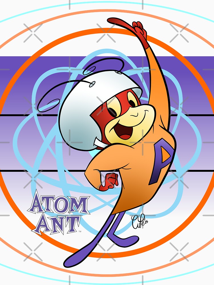 SUPER ATOMIC ANT CARTOON - RETRO VINTAGE - FANART D3 by CuPensky