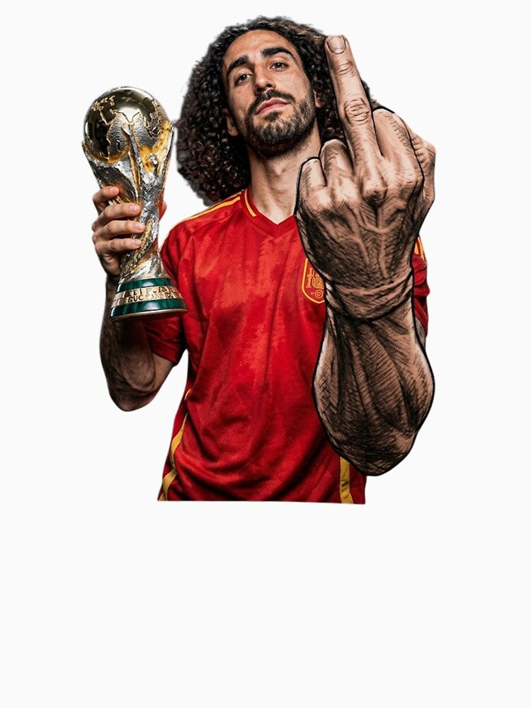 Marc Cucurella World Champion Oversized by palmerwilderArt