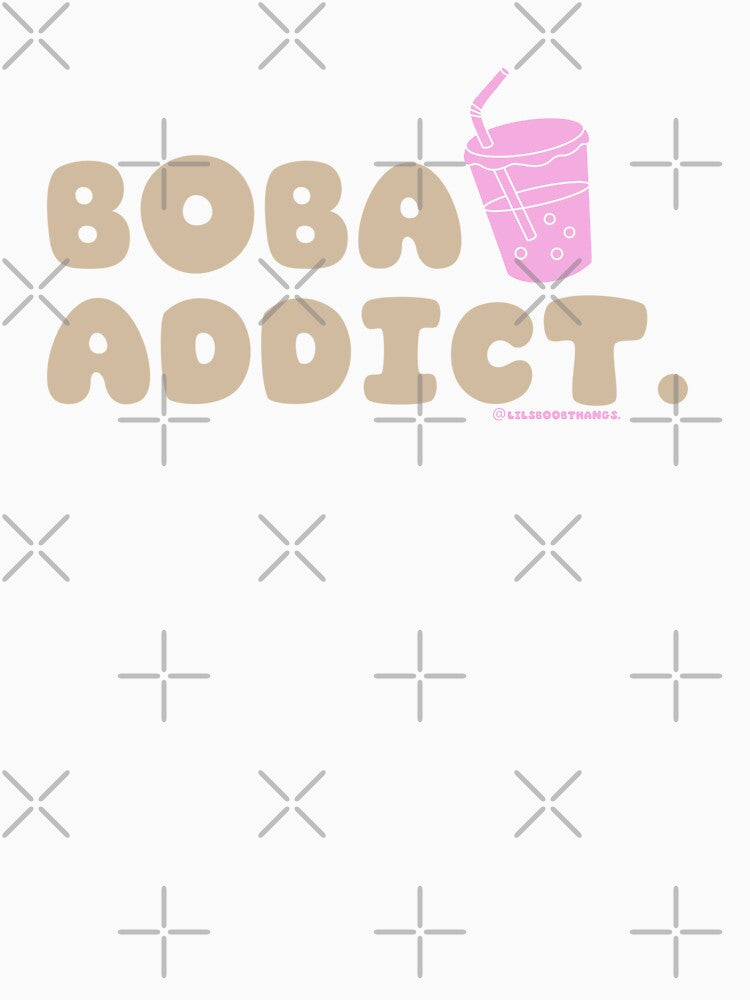 Boba addict, boba, funny boba, bubble tea, milk tea, boba drink, bubble tea v13 | @lilsboobthangs by lilsboobthangs