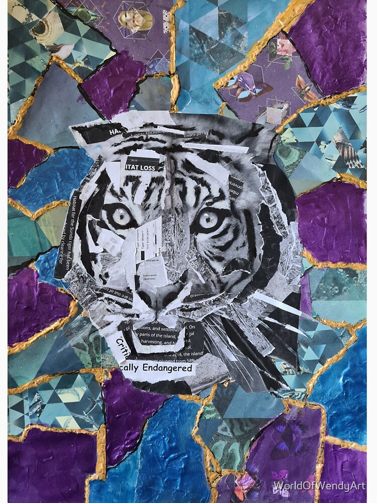 Sumatran Tiger endangered species by WorldOfWendyArt