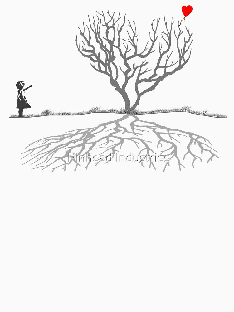 Banksy Heart Tree by Pinhead Industries