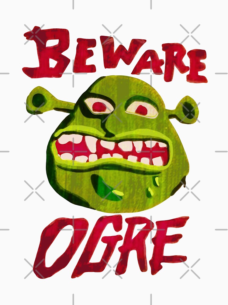 Cuidado Ogro | Shrek Beware Ogre by mavydesigns
