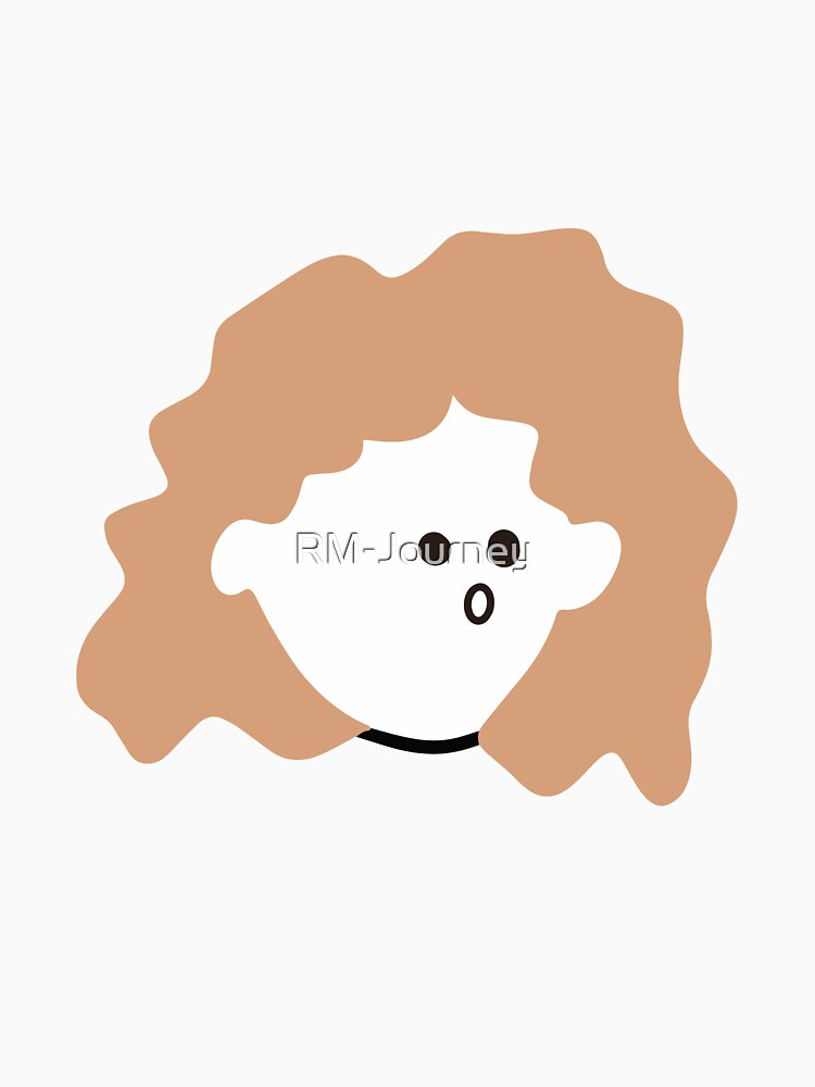 Adorable Girl Drawing | Minimalist Cute Art by RM-Journey