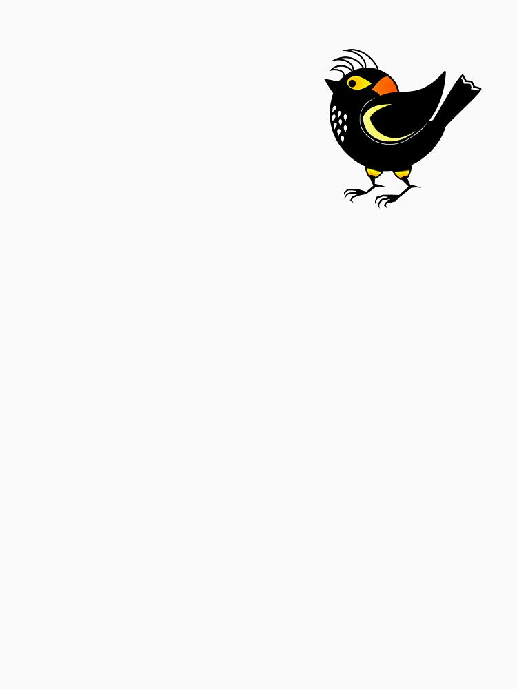‘Akohekohe - Hawaiian crested honeycreeper by fishbirdstudios