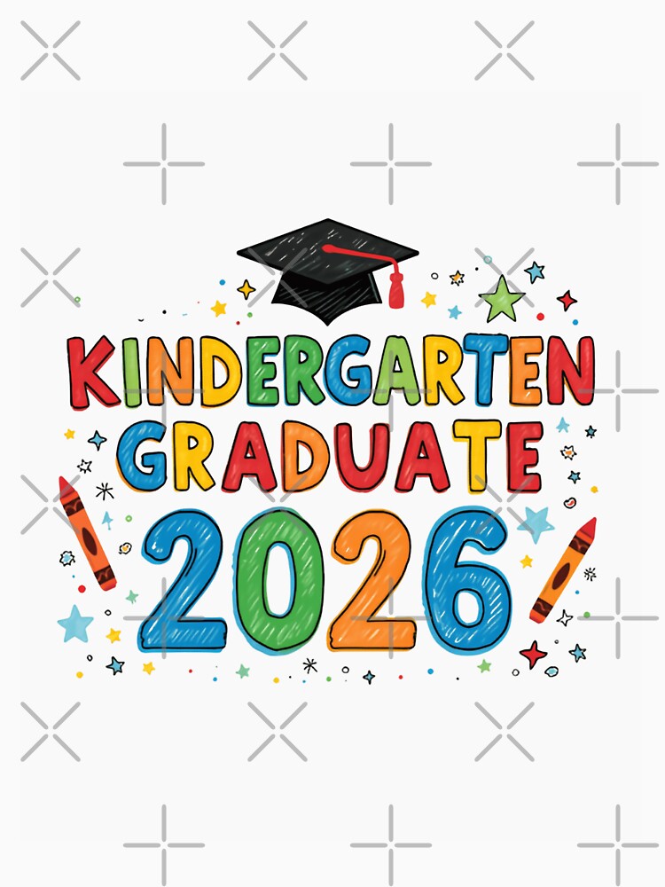 Kindergarten Graduate 2026 Class Of Preschool Student Graduation by JonesFlora2025