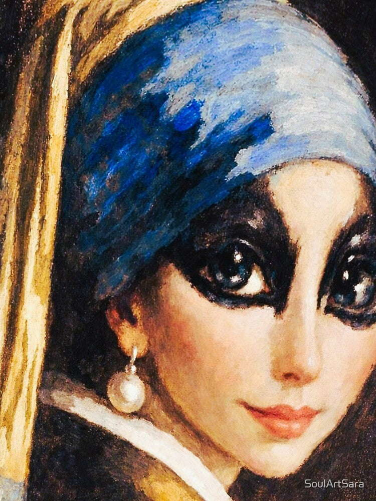Mystic Dark Eyes I - Stillness - Right Profile by SoulArtSara