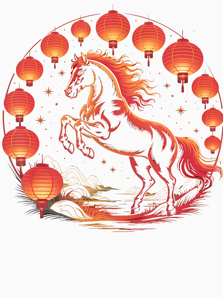 Year Of Horse 2026 Lunar New Year Chinese New Year 2026 by DanielleTonia