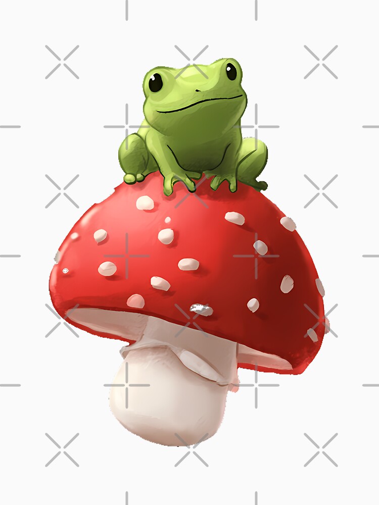 Frog on Mushroom by pumsquare