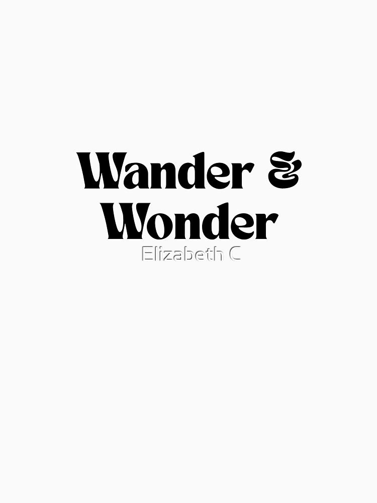Wander & Wonder minimalist aesthetic by ElizabethCoelho