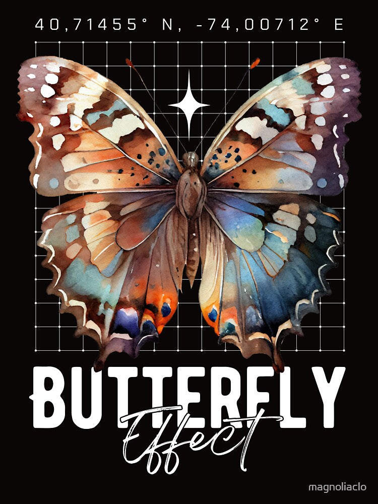 BUTTERFLY EFFECT graphic shirt by magnoliaclo