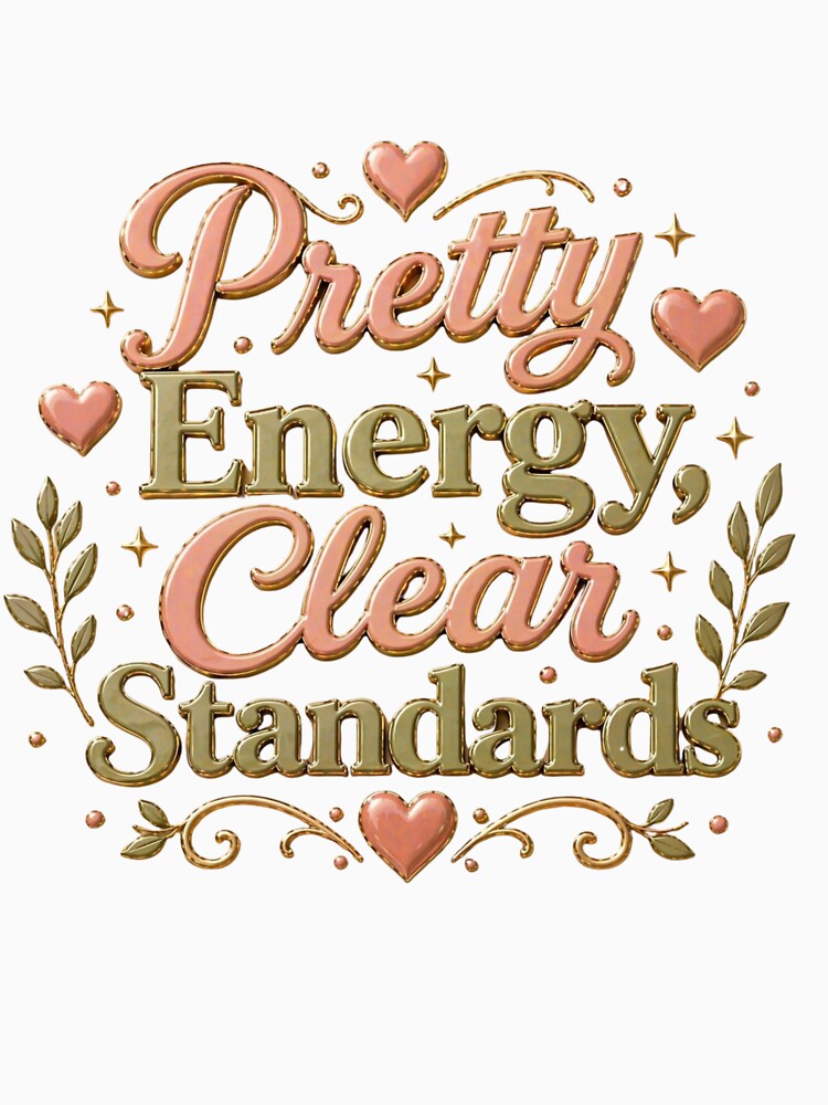 Pretty Energy Clean Standards Self Respect Quote by JagrDesigns