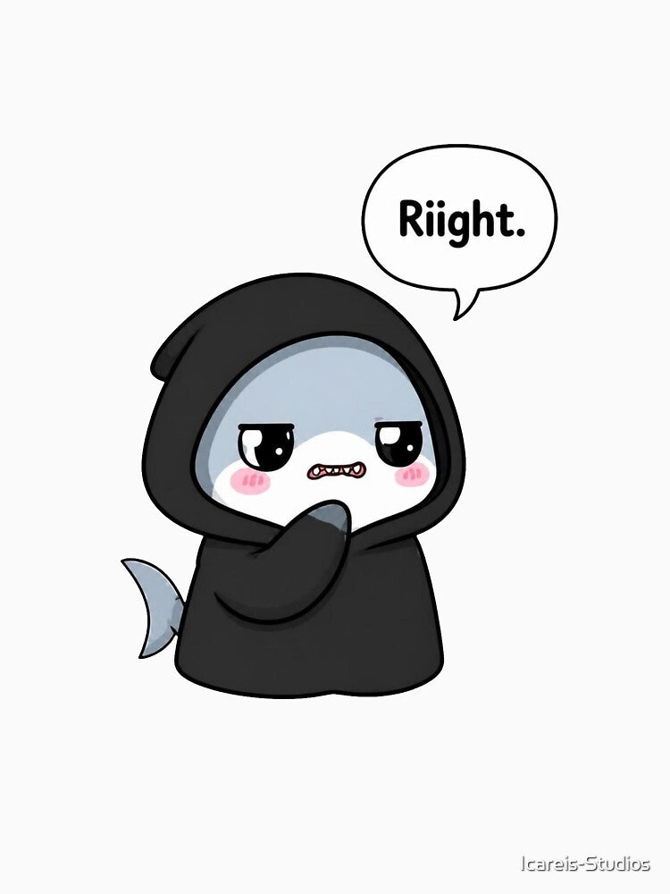 Sarcastic Shark – Riight by Icareis-Studios