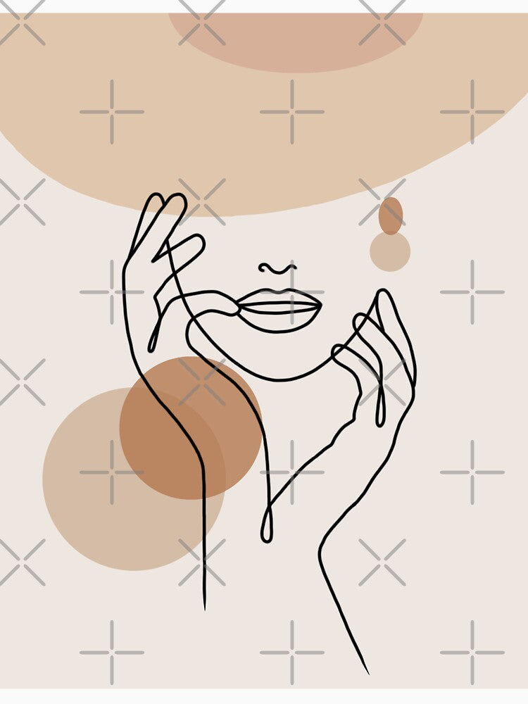 Minimalist Woman Face 3 by mrdvb19